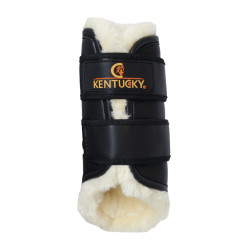 Guêtres fermées Cuir antérieures Kentucky Noir