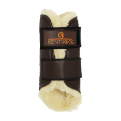 Guêtres fermées Cuir antérieures Kentucky Marron Guêtres fermées Cuir antérieures Kentucky Marron