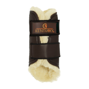 Guêtres fermées Cuir antérieures Kentucky Marron Guêtres fermées Cuir antérieures Kentucky Marron