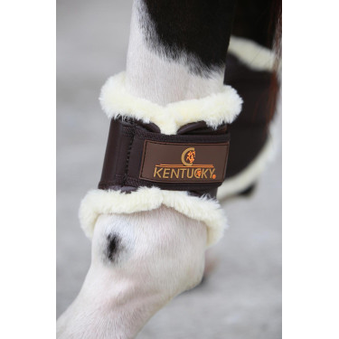 Guêtres fermées Cuir postérieurs courtes Kentucky Guêtres fermées Cuir postérieurs courtes Kentucky