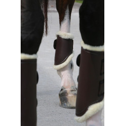 Guêtres fermées Cuir postérieurs courtes Kentucky Marron Guêtres fermées Cuir postérieurs courtes Kentucky Marron