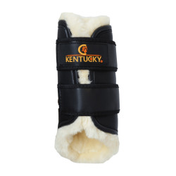 Guêtres fermées Cuir postérieurs Kentucky Noir Guêtres fermées Cuir postérieurs Kentucky Noir
