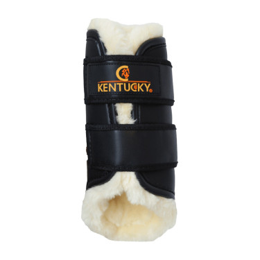 Guêtres fermées Cuir postérieurs Kentucky Noir Guêtres fermées Cuir postérieurs Kentucky Noir