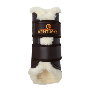 Guêtres fermées Cuir postérieurs Kentucky Marron