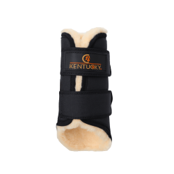 Guêtres fermées Solimbra antérieures Kentucky Noir