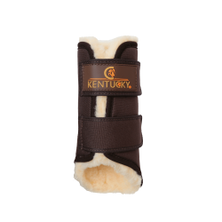 Guêtres fermées Solimbra antérieures Kentucky Marron