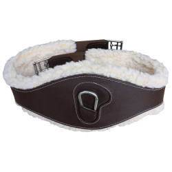 Sangle anatomique mouton Privilege Equitation Marron Sangle anatomique mouton Privilege Equitation Marron