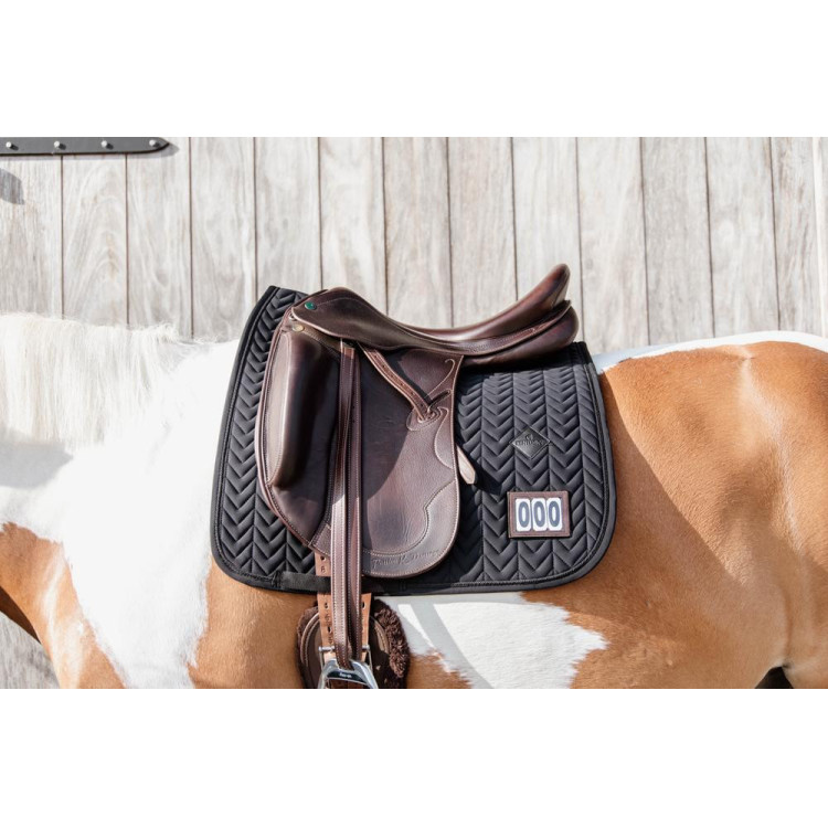 Tapis de selle Fishbone Compétition dressage Kentucky