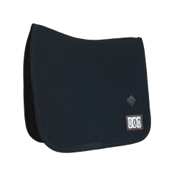 Tapis de selle Fishbone Compétition dressage Kentucky Noir