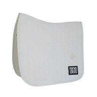 Tapis de selle Fishbone Compétition dressage Kentucky Blanc Tapis de selle Fishbone Compétition dressage Kentucky Blanc
