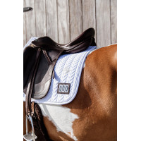 Tapis de selle Fishbone Compétition dressage Kentucky Blanc Tapis de selle Fishbone Compétition dressage Kentucky Blanc