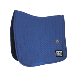 Tapis de selle Fishbone Compétition dressage Kentucky Marine Bleu marine