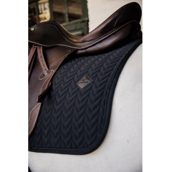 Tapis de selle Fishbone dressage Kentucky Noir