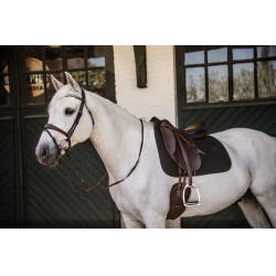 Tapis de selle Fishbone dressage Kentucky Noir