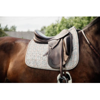 Tapis de selle Pied-de-poule dressage Kentucky Beige Tapis de selle Pied-de-poule dressage Kentucky Beige