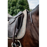 Tapis de selle Pied-de-poule dressage Kentucky Beige Tapis de selle Pied-de-poule dressage Kentucky Beige
