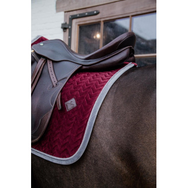 Tapis de selle Velvet Contrast dressage Kentucky Tapis de selle Velvet Contrast dressage Kentucky