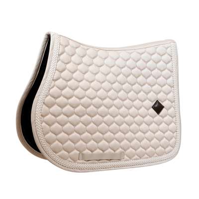 Tapis de selle Plaited Cord Jumping Kentucky Beige