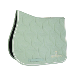 Tapis de selle Color Edition Leather jumping Kentucky Menthe Vert