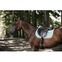 Tapis de selle Color Edition Leather jumping Kentucky Menthe Vert