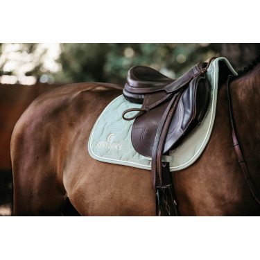 Tapis de selle Color Edition Leather jumping Kentucky Menthe Vert