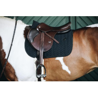 Tapis de selle Fishbone jumping Kentucky Noir
