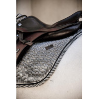 Tapis de selle Pied-de-poule jumping Kentucky Noir Tapis de selle Pied-de-poule jumping Kentucky Noir