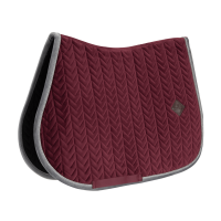 Tapis de selle Velvet Contrast jumping Kentucky Bordeaux Tapis de selle Velvet Contrast jumping Kentucky Bordeaux