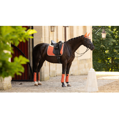 Tapis LeMieux Suede Dressage Square Abricot