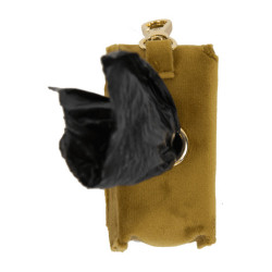 Sac à crottes Carré Velvet Kentucky Moutarde Jaune