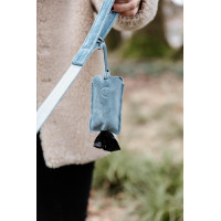 Sac à crottes de poche Velvet Kentucky Vieux rose