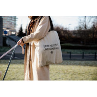 Tote Bag 'Dog Hairs' Kentucky Blanc Tote Bag 'Dog Hairs' Kentucky Blanc