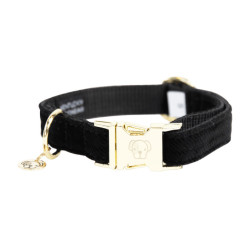 Collier pour chien Corduroy Kentucky Noir Collier pour chien Corduroy Kentucky Noir