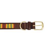 Collier pour chien en Perles faites-main Kentucky Argent