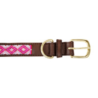 Collier pour chien en Perles faites-main Kentucky Argent Collier pour chien en Perles faites-main Kentucky Argent