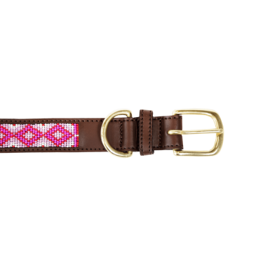 Collier pour chien en Perles faites-main Kentucky Rose Collier pour chien en Perles faites-main Kentucky Rose
