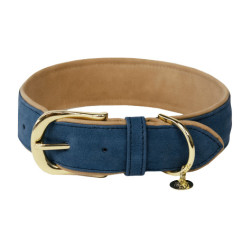 Collier pour chien Vegan Leather Kentucky Navy Bleu marine Collier pour chien Vegan Leather Kentucky Navy Bleu marine