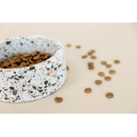 Gamelle pour chien en pierre Terrazzo Kentucky Beige Gamelle pour chien en pierre Terrazzo Kentucky Beige