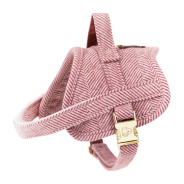 Harnais pour chien Body Safe Wool Kentucky Rose clair