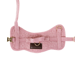 Harnais pour chien Body Safe Wool Kentucky Rose clair