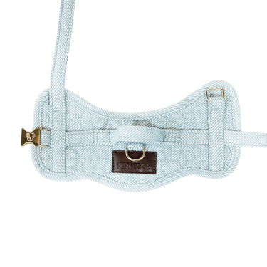 Harnais pour chien Body Safe Wool Kentucky Bleu clair