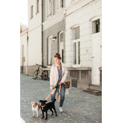 Laisse pour chien Jacquard Kentucky Neon orange