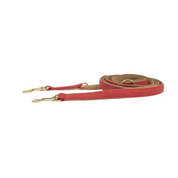 Laisse pour chien Vegan Leather Kentucky Rouge