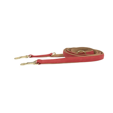 Laisse pour chien Vegan Leather Kentucky Rouge