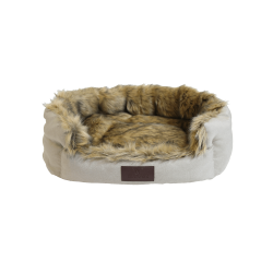 Lit pour chien Cave Kentucky Brun Marron