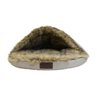 Lit pour chien Igloo Kentucky Brun Marron