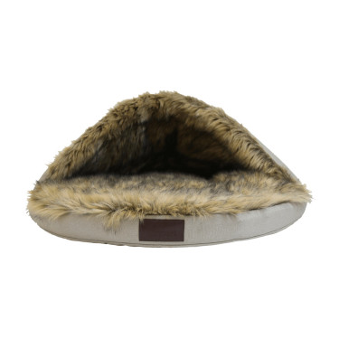 Lit pour chien Igloo Kentucky Brun Lit pour chien Igloo Kentucky Brun