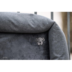 Lit pour chien Soft Sleep Kentucky Gris Lit pour chien Soft Sleep Kentucky Gris