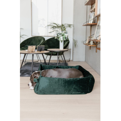 Lit pour chien Velvet Kentucky Vert sapin