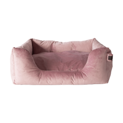 Lit pour chien Velvet Kentucky Vieux rose